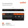 Batteria subtel® PA3536U per notebook Toshiba Equium L350 / Equium P200 / Equium P300 / Satellite L350 / L350D / Satellite L355 Affidabile ricambio da 4400mAh Sostituzione ottimale per computer portatile laptop Toshiba