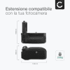 Impugnatura Battery Grip VG-C4EM per fotocamera Sony A7R IV, Alpha 7S III, Alpha 9 II camera grip NP-FZ100 accessorio multifunzione per fotografia verticale, 230 grammi