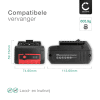 2x Batterij compatibel met Bosch GBH 18 V-LI, GDR 18-LI, GDS 18 V-LI - GBH 18 V-LI, GDR 18-LI, GDS 18 V-LI, GDR 18 V-LI 3000mAh vervangende accu reservebatterij extra energie