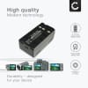 Batteri for Panasonic LC-1 NV-A3 A1 NV-R50 R500 R30 R10 NV-S88 S85 S70 S7 S20 S1 GR-AX7 Kameraer 4200mAh fra subtel