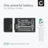 Batteri for Leica V-LUX 2 V-LUX 3 Kameraer 800mAh fra CELLONIC