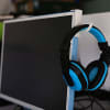 Hook holder for headphones, headphones, Bluetooth headphones: Suitable for smooth surfaces, monitor, table, screen