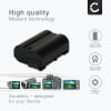 Batteri for Nikon D850, D750, ZR, 1 V1, D7500, D7200, D810, D800, D7000, D7100, Z6 II, D610, D600, D800E, Z 5, 6, 7II, 9, 6 II, Z7 II - EN-EL15 2000mAh reservebatteri
