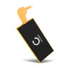 1x Batteri 2850mAh