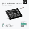 Batteri for Sony SP86R / PS Vita 2007 / PCH-2007 / PSV2000 /4-451-971-01 2100mAh + Verktøy fra subtel