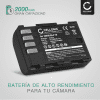 Bateria DMW-BLF19E / DMW-BLF19 / DMW-BLF19PP 2000mAh - Batería de litio de larga duración para camaras Panasonic Lumix DC-G9 GH5, DMC-GH4 GH4a GH4r GH4h GH3 GH3h GH3a