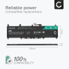 Batteri för ASUS VivoBook S13 S330, S330FA, S330UA, S330UN, S330FN, C31N1806 Laptop - 3600mAh 11.55V 