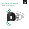 CELLONIC® Sucher Augenmuschel FDA-EP12: Okularmuschel Ersatz für Sony Alpha 7R (ILCE-7R) / Alpha 77, A77 II, A68 Okular Augen Muschel, Kunststoff Viewfinder Eye Cup, Kamera Blendschutz für View Finder Display, Camera Eyepiece