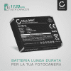 2x Batteria NB-5L per fotocamera Canon PowerShot S110 S100 SX210 IS SX200 IS SX220 HS SX230 HS SD870 SD880 SD800 SD790 Affidabile ricambio da 1120mAh, marca CELLONIC®