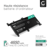 Batterie de rechange pour ordinateurs portables ASUS VivoBook X556UQ, X556UJ, X556UB, X556UA, C21N1509 - 3800mAh 7.6V