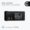 Bateria Motorola PMNN4151AR, HNN9008A 1800mAh - PMNN4151AR, HNN9008A, Batería recargable para walkie talkie Motorola GP340, GP360, GP380, GP320, GP680