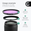 CELLONIC 77mm to 82mm Step Up Ring – Lens Filter & Hood Stepping Up Adapter Ring Mount Adapter for Canon, Nikon, Sony, Fuji, Olympus Camera Lenses