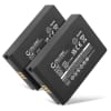 2x Batteri 3000mAh