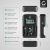 CELLONIC® 4 Slot LCD Battery Charger for Rechargeable AA, AAA & 9v + 4x 1000mAh AAA Batteries - Universal NiMH NiCd Fast Smart Intelligent Charging Recharger