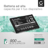 2x Batteria CELLONIC® AK-C140 per telefono Texet TD-D109 / TM-B111 / TM-B210 / TM-B310 / TM-B312 / TM-B415 / TM-D105 / TM-D107 / TM-D108 / TM-D205 / Bea-fon S33 Ricambio affidabile da 900mAh per il tuo cellulare smartphone