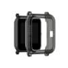 subtel Beskyttelsesdeksel for Amazfit Bip, Bip Lite, Bip S Fitness Tracker GPS Smartklokke Deksel Smartwatch Hjørne- og Kantbeskytter Støtfanger Ramme – svart