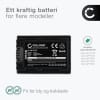 2x Batteri for Sony FDR-AX33, -AX100, -AX53, -AXP33, HDR-PJ620, -PJ810, HDR-CX900, NEX-VG30 Kameraer 2200mAh fra CELLONIC