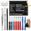mobilbatteri för Samsung Galaxy S20 Plus (SM-G986) EB-BG985ABY med 3.85V, 4200mAh inkl. Verktygskit för enkla batteribyte - ersättningsbatteri med lång batteritid + skruvmejsel-set