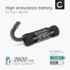 Batteri for Logitech Ultimate Ears Boom 2, Logitech UE Boom 2 2600mAh fra CELLONIC
