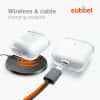 Lomme for AirPods AirPods 2 - Gjennomsiktig shell pocket tasker