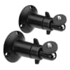 2x Wall Mount, black