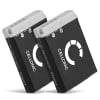 2x Batterie pour Canon PowerShot G7 X Mark II G1x Mark III G5 X G9 X Mark II PowerShot SX740 HS 1010mAh de CELLONIC