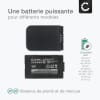 Batterie 3300mAh pour appareil photo - Remplacement modèle CGA-D54 CGR-D120 -D220