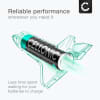 AA NiMH Batteri för Praktica DCZ 5.8 DPix 1100Z DCZ 6.8 DCZ 12.1, 2x 2600mAh Kamera-ersättningsbatteri med lång batteritid