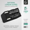 Batterie 2400mAh pour appareil photo Samsung SC-D263, SC-D351, SC-D352 - Remplacement modèle SB-LSM160,SB-LSM320,SB-LSM80