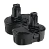 2x Batteri for Dewalt DC618 / DC618KB / DC618KN, DC390 / DC390KB / DC390KL / DC390N, DC390 3Ah fra CELLONIC