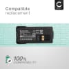 Batteri for Motorola XPR 7550, 3300, 3500, 7350, 7380, 7580, APX4000 and APX4000Li, APX2000, APX3000 7.4V 2300mAh Lithiumion fra CELLONIC