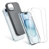 CELLONIC iPhone 15 deksel og 3x skjermbeskytter sett – 6,1
