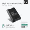 2x Batteri for Autec CB71.F, FUA10, UTX97 transmitter 2000mAh 7.2V fra CELLONIC