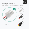 Batteri for Dibea V750, GT9, D960, GT200, ECOVACS Deebot N79S, ECOVACS CR120, ILIFE A4S, V7, V7s Pro, V7s, A6 (ECOVACS 4ICR19/65) 2200mAh fra CELLONIC
