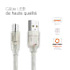 USB Data Cable for Rode NT-USB / Podcaster Charger 3m Fast Transfer Charging Cable USB A Standard USB - Crystal Clear