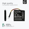 Batteri til TomTom Via 120 Via LIVE 120 Via 125 Via 130 - 6027A0117401, KM1, XLHS416 XLHS416*08338 (700mAh) Reservebatteri