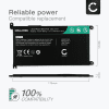 1x Batteri for Dell Vostro 5490, 5590, 5481, 5581, Inspiron 5593, 15 5593, 5590, 5491, 5584, 15 5590, 5485, YRDD6, 1VX1H, P90F 3600mAh 11.4V fra CELLONIC