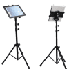 Adjustable Tablet Tripod Floor Stand – 360° Ball-Head Holder for iPad, Samsung & Huawei Tablets