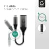 USB C Kabel for TV, Camera, DVD / Blu-ray Player, Gaming Console & Co. - HDMI > micro HDMI TV, DVD, Blu-Ray, Kamera, Skjerm - 15cm USB C til HDMI Standard (Type A) Ledning