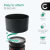 HB-57 Kamera Solblender for Nikon AF-S DX Nikkor 55-300 mm f/4.5-5.6G ED VR – Plast Bajonett Solblender fra CELLONIC