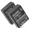 2x Battery 1180mAh