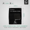 Batterie 1180mAh pour appareil photo GoPro Hero 3 / Hero 3plus / Hero 3+ - Remplacement modèle AHDBT-201 AHDBT-301 AHDBT-302