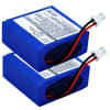 2x 112-0410, LB-105 Batteri för Safescan 135i 145ix 155-S 155i 165-S 165i 185-S betalterminal , kortläsare , POS - 700mAh Laddningsbart ersättningsbatteri eller reservbatteri