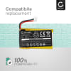Batteri for Mitel 6867i, 6865, 6869, 6865i, 6920, 6930, 6905, 6940, 6863i, 6869i, 6910, 6900, 6970 240mAh fra CELLONIC