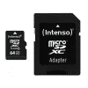 Intenso Tarjeta micro SDXC / Tarjeta de memoria 64GB Class 10