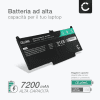 Batteria per portatile Dell Latitude 13 7300, 13 5300, 14 7400, 7300-P99G, MXV9V, 05VC2M ricambio per laptop 7200mAh 7.6V 