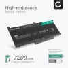 Batteri for Dell Latitude 14 7490, 7480, Latitude 13 7390, 7380, Latitude 12 7290, 7000, E7480, F3YGT 7200mAh 7.4V fra CELLONIC
