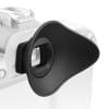 CELLONIC Øyemusling for Sony Alpha 6000, Alpha 6300, NEX-6, NEX-7 – FDA-EP10 Plast Erstatning, Antirefleks EVF Øyestykke, Søkerdeksel, Beskyttelseshette
