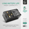 Batteri for Geomax ZTS 602LR Kameraer 3600mAh fra CELLONIC