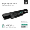 Batteri for ASUS X53S, A53S, K53S, K53 , X54C, X54H, K53SV, K53E, K53U, K53SD, A32-K53, 07G016H31875 4400mAh 10.8V fra CELLONIC